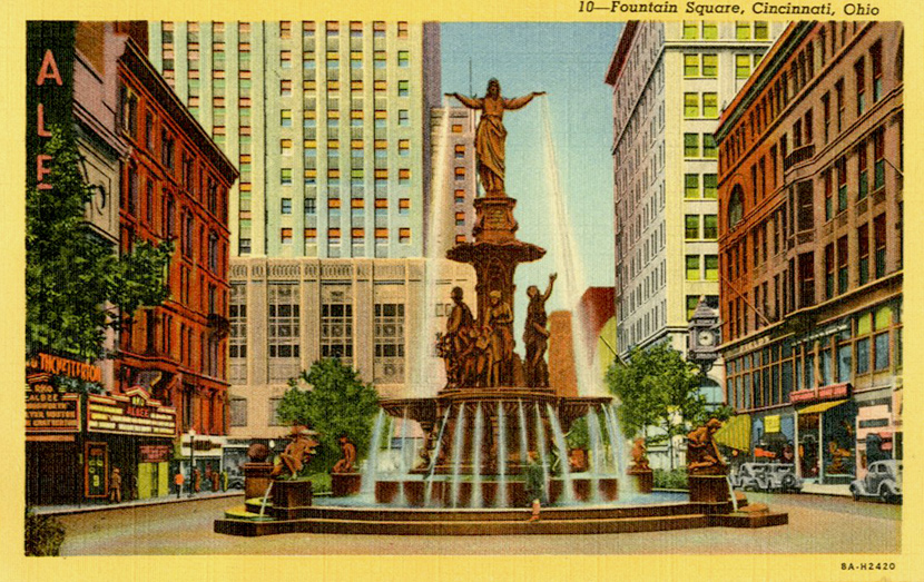 Fountain Square.