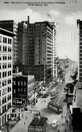 20th Street looking south from the Farley Building.