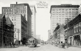 20th Street looking north from L&N Station.