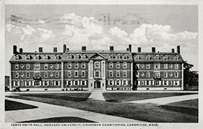 James Smith Hall dormitory at Harvard University.