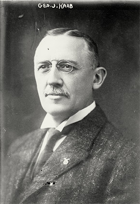 Columbus Mayor George J. Karb, the city’s mayor during the 1918-1919 influenza epidemic.