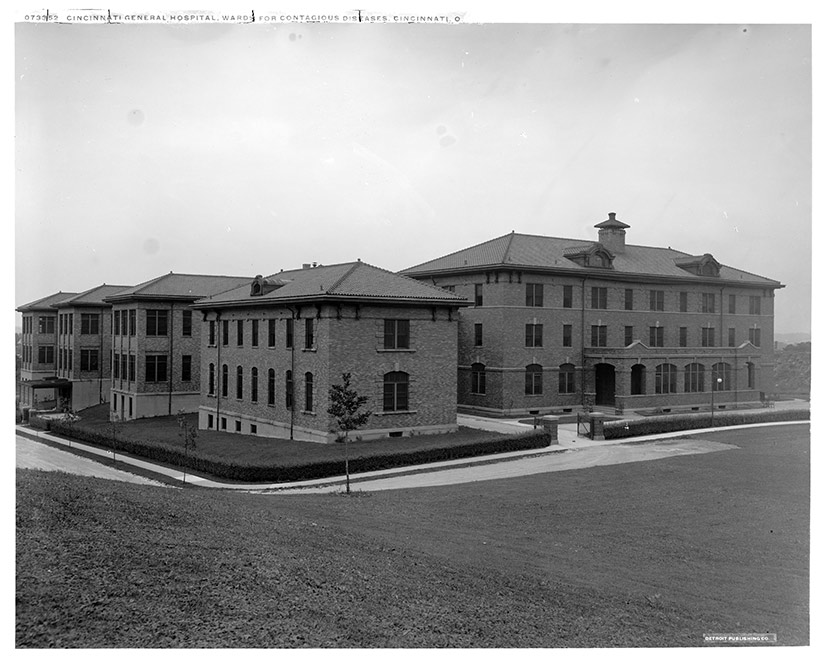 Cincinnati General Hospital contagious disease wards.