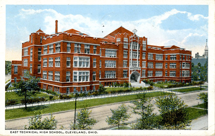 East Technical High School, the city’s first public trade school.