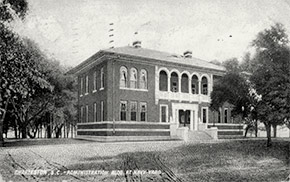 The Administration Building at the Charleston Navy Yard.