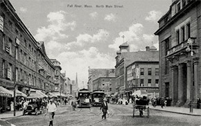 A view of Fall River’s North Main Street.