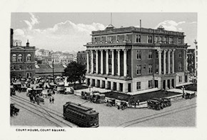 Nashville’s Court House. The building served the city’s judicial needs from 1859 until 1935, when it was demolished to make room for a new courthouse.