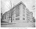 The B. M. C. Durfee Technical High School. The building served as an emergency hospital for influenza patients during Fall River’s epidemic.